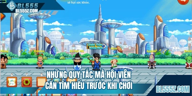 Những quy tắc mà hội viên cần tìm hiểu trước khi chơi