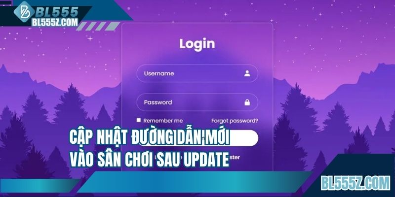 Cập nhật đường dẫn mới vào sân chơi sau update