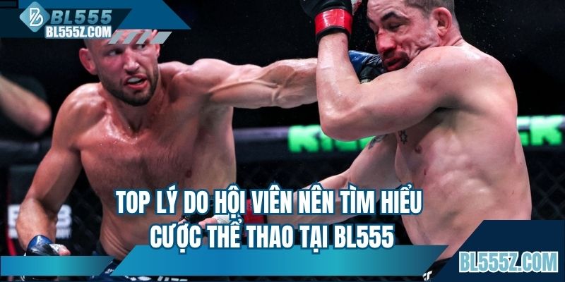 Top lý do hội viên nên tìm hiểu cược thể thao tại BL555