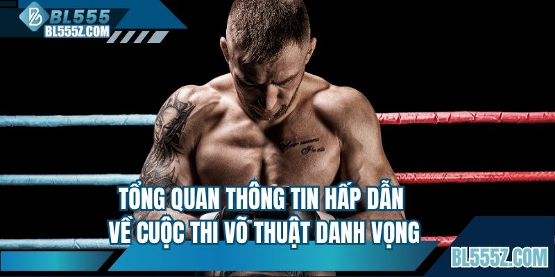 Tổng quan thông tin hấp dẫn về cuộc thi võ thuật danh vọng
