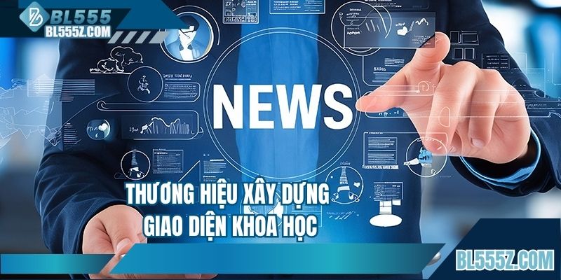 Thương hiệu xây dựng giao diện khoa học